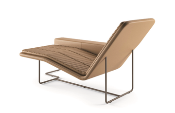 ORIGAMI - Leather chaise longue by Ditre Italia - view 3